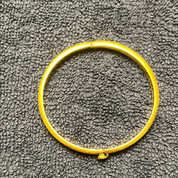 Kate Spade Gold and Ivory Enamel Bracelet with Spade - Picture 3 of 4